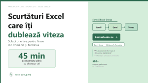 Scurtături de tastatură Excel: 20 comenzi care economisesc 45 de minute pe zi